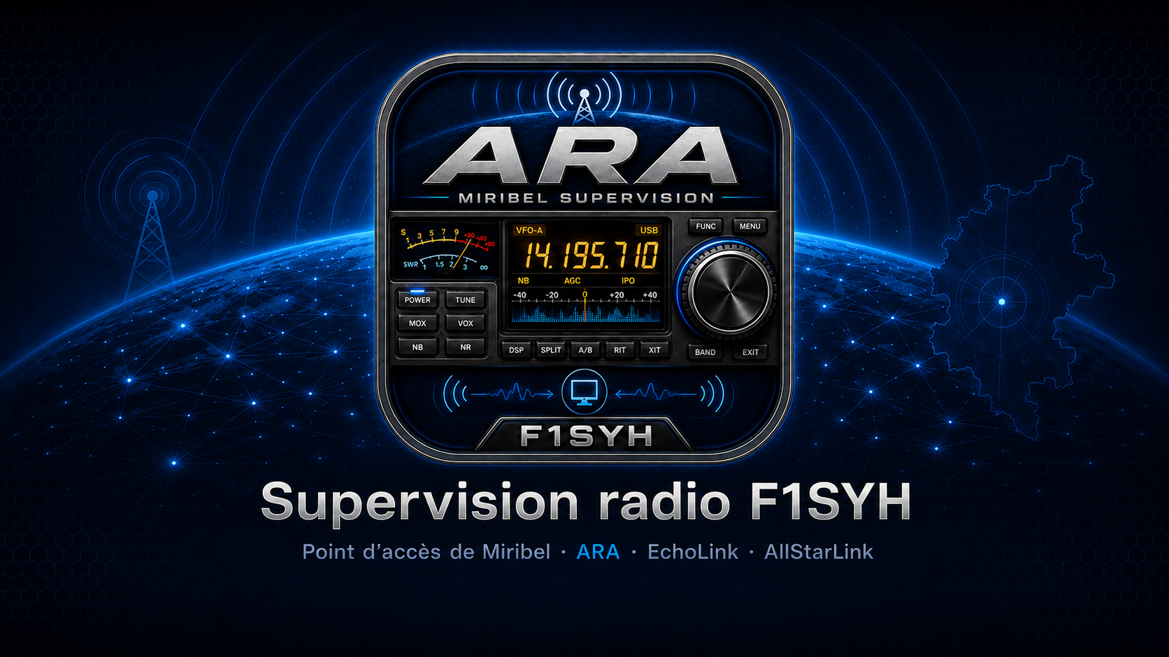 Supervision radio ARA F1SYH
